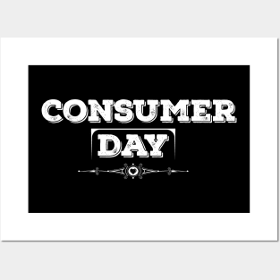 World Consumer Rights Day White Posters and Art